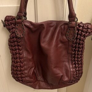 Liebeskind Rich Brown Leather Shoulder Bag
